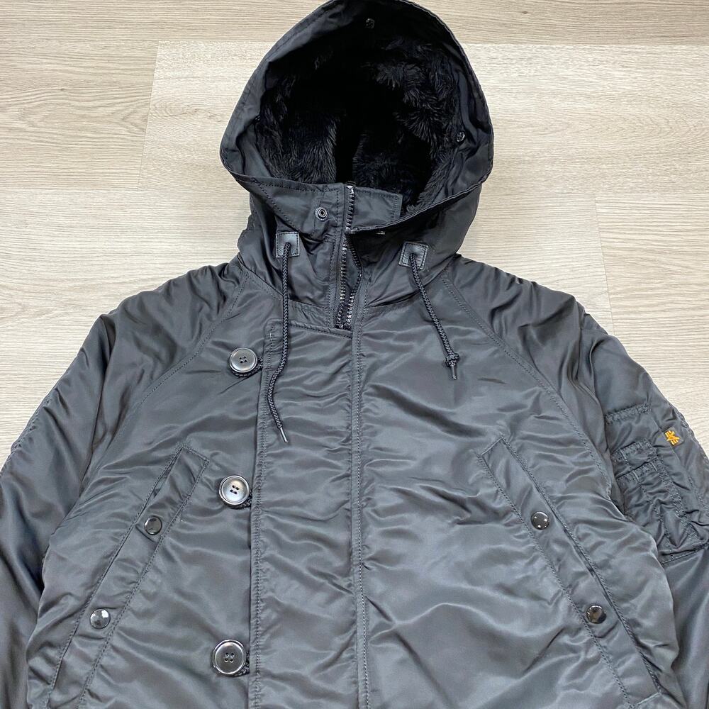 Alpha Industries Parka Extreme Cold Weather Type N-3B Jacket Men's XS - Picture 2 of 8